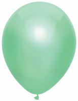 Metallic Ballonnen Mint 30cm - 10 stuks - thumbnail