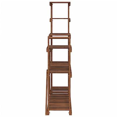 VidaXL Plantenstandaard 110x25x111 cm massief vurenhout VidaXL Plantenstandaard 110x25x111 cm massief vurenhout
