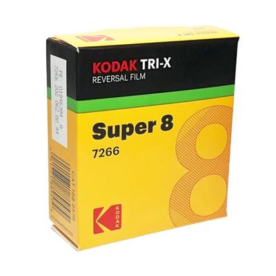 Kodak Tri-X 200D 7266 Super8 Reversal Film 8mm x 15m