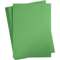 Creativ Company Gekleurd karton, a2, vel 420x594 mm, 180 gr, gras groen, 100 vel/ 1 doos - thumbnail