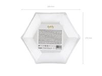 Bordjes 40th Birthday Goud - 6 stuks - thumbnail