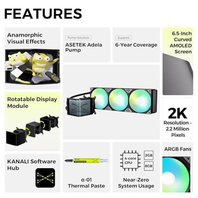 TRYX Panorama SE 360 ARGB Zwart