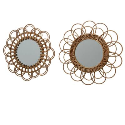 Spiegel wilg dia38-H3cm natural Decoris - Decoris