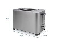 Princess 142400 Broodrooster Met broodrekje RVS - thumbnail