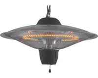 Eurom Partytent heater 1502 Patioheater Terrasverwarmer Zwart - thumbnail