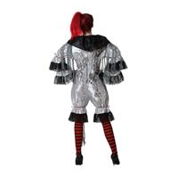 Kostuums voor Volwassenen Grijs Clown - Maat: M/L - Maat: M/L - thumbnail