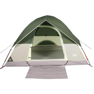 VidaXL Koepeltent 3-persoons waterdicht groen