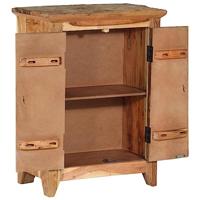 Dressoir 55x33x75 cm massief acaciahout en gerecycled hout - thumbnail