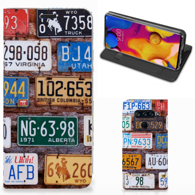 LG V40 Thinq Stand Case Kentekenplaten LG V40 Thinq Stand Case Kentekenplaten