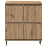Dressoir met opslag met de deur Bruin 60 x 35 x 70 cm Bewerkt hout - thumbnail