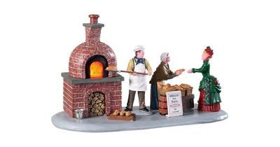 Kerstfiguur Bread bakers 4,5V LEMAX - Lemax