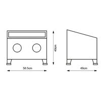 Unicraft zandstraalcabine "ssk 1". sandblasting cabin ssk 1 - thumbnail