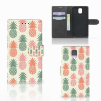 Samsung Galaxy Note 3 Book Cover Ananas - thumbnail