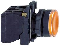 Harmony Xb5 Platte knop Rood Led 230/240V - thumbnail