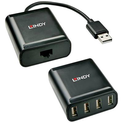 Lindy hub & concentrator USB 2.0 Zwart Lindy hub & concentrator USB 2.0 Zwart