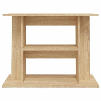 Aquariumstandaard 80x35x60 cm bewerkt hout sonoma eikenkleurig - thumbnail