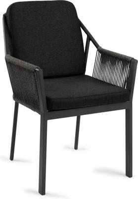 Outdoor eettafelstoel Liv zwart Tierra - Tierra outdoor