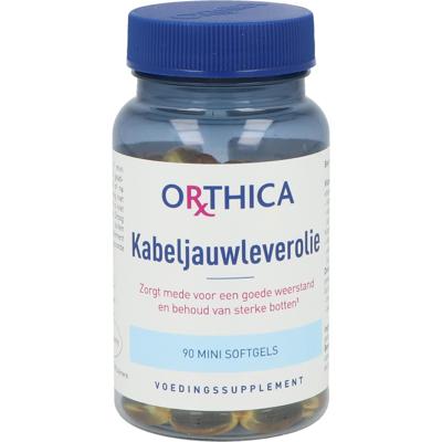 Orthica Kabeljauwleverolie Softgels Orthica Kabeljauwleverolie Softgels