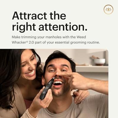 MANSCAPED Weed Wacker 2.0 Oor- en neushaartrimmer Zwart