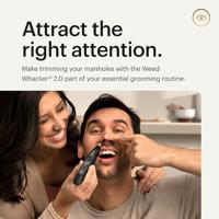 MANSCAPED Weed Wacker 2.0 Oor- en neushaartrimmer Zwart - thumbnail