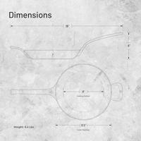 De Buyer Koekenpan Mineral B Pro - ø 32 cm - zonder anti-aanbaklaag - thumbnail
