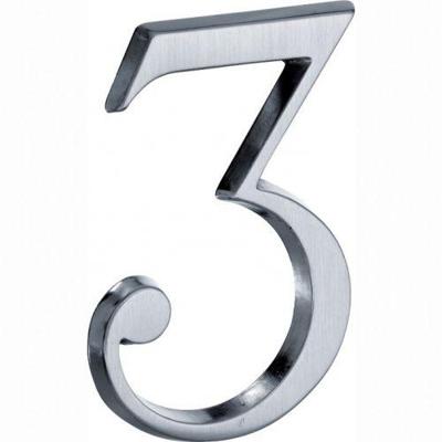 Huisnummer Roman 120mm-3 MMC