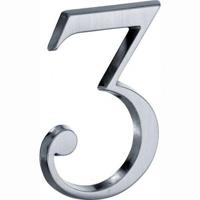 Huisnummer Roman 120mm-3 MMC - thumbnail