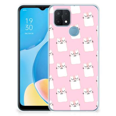 OPPO A15 | TPU Hoesje | Sleeping Cats