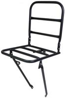 Steco Voordrager met kroonboutmontage 30 x 30 cm staal matzwart - thumbnail