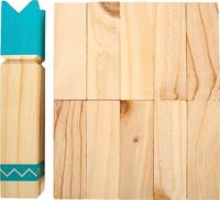 Small Foot - houten kub compact werpspel, 21dlg. - thumbnail