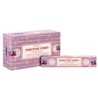 Satya Positive Vibes Wierook 15 Grams Doos 12 Pakjes - thumbnail