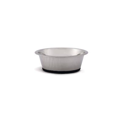 Hondenvoerbak rvs met antislip bodem 20 cm