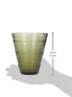 Iittala Kastehelmi Vaas 15,4 cm Mosgroen - thumbnail