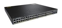 Cisco WS-C2960X-48TS-LL Catalyst 2960-X Switch (48x 10/100/1000 Ethernet Port, 2x SFP, LAN-Lite) - thumbnail