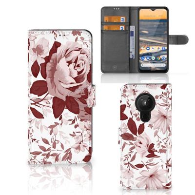 Hoesje Nokia 5.3 Watercolor Flowers Hoesje Nokia 5.3 Watercolor Flowers