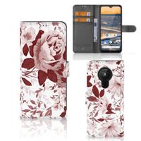 Hoesje Nokia 5.3 Watercolor Flowers - thumbnail