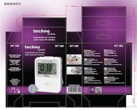 Techno Line WT 350 Wekker Kwarts Wit Alarmtijden 2 Trilalarm - thumbnail