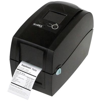 Godex RT200i Labelprinter Warmtetransmissie, Thermisch 203 x 203 dpi Etikettenbreedte (max.): 60 mm USB, RS-232, LAN