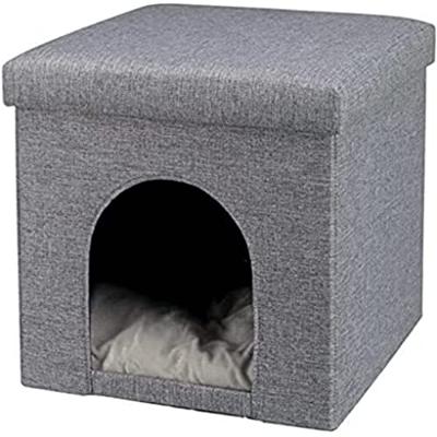 Trixie poef kattenmand relax-iglo alois grijs