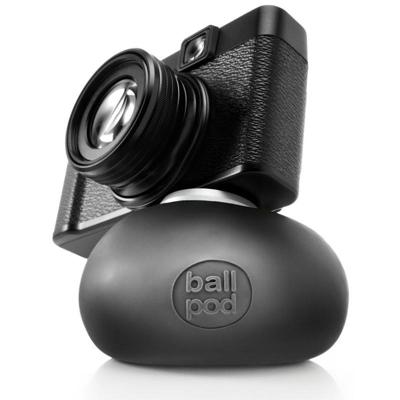 Ballpod statiefje - 8cm - Zwart - Stabiel op elke ondergrond