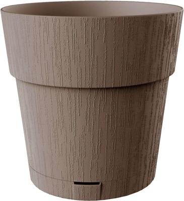 STEFANPLAST ETHICA Bloempot - 2 L - 40 x h39 cm - Met waterreservoir - Taupe