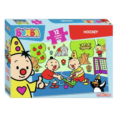 Studio 100 Bumba puzzel - hockey - 12 stukjes Studio 100 Bumba puzzel - hockey - 12 stukjes