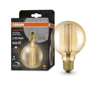 OSRAM HOMELIGHTING 4058075761773 LED-lamp Energielabel F (A - G) E27 Globe 8.8 W = 60 W Warmwit (Ø x h) 95 mm x 95 mm 1 stuk(s) - thumbnail
