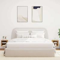 Tv-wandmeubels met LED 2 st 30x28,5x30 cm artisanaal eikenkleur - thumbnail