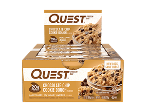 Quest Protein Bars 12repen Chocolate Chip Cookie Dough