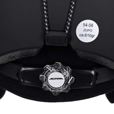 WINTER HELMET ALPINA ZUPO BLACK MATT 54-58