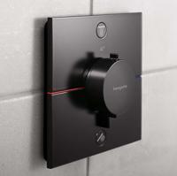 Hansgrohe ShowerSelect Comfort Q thermostaat inbouw voor 2 functies, mat zwart - thumbnail