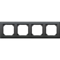 Merten 486414 Afdekking Frame System M Antraciet 1 stuk(s) - thumbnail