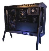 eBlaztr PC-case desktop behuizing (Zwart (mat)) - thumbnail