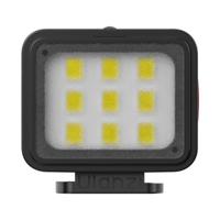 Ulanzi DG01 Cube Mini Light compacte LED videolamp met instelbare helderheid en cold shoe mount - zwart - thumbnail